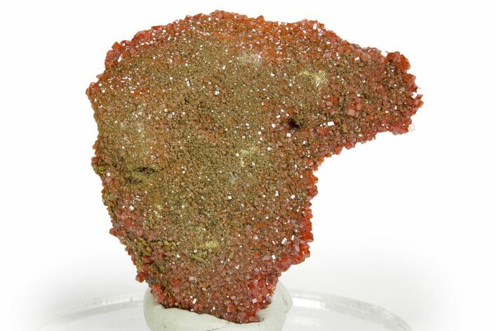 Glittering Ruby Red Vanadinite Crystals - Arizona #361599